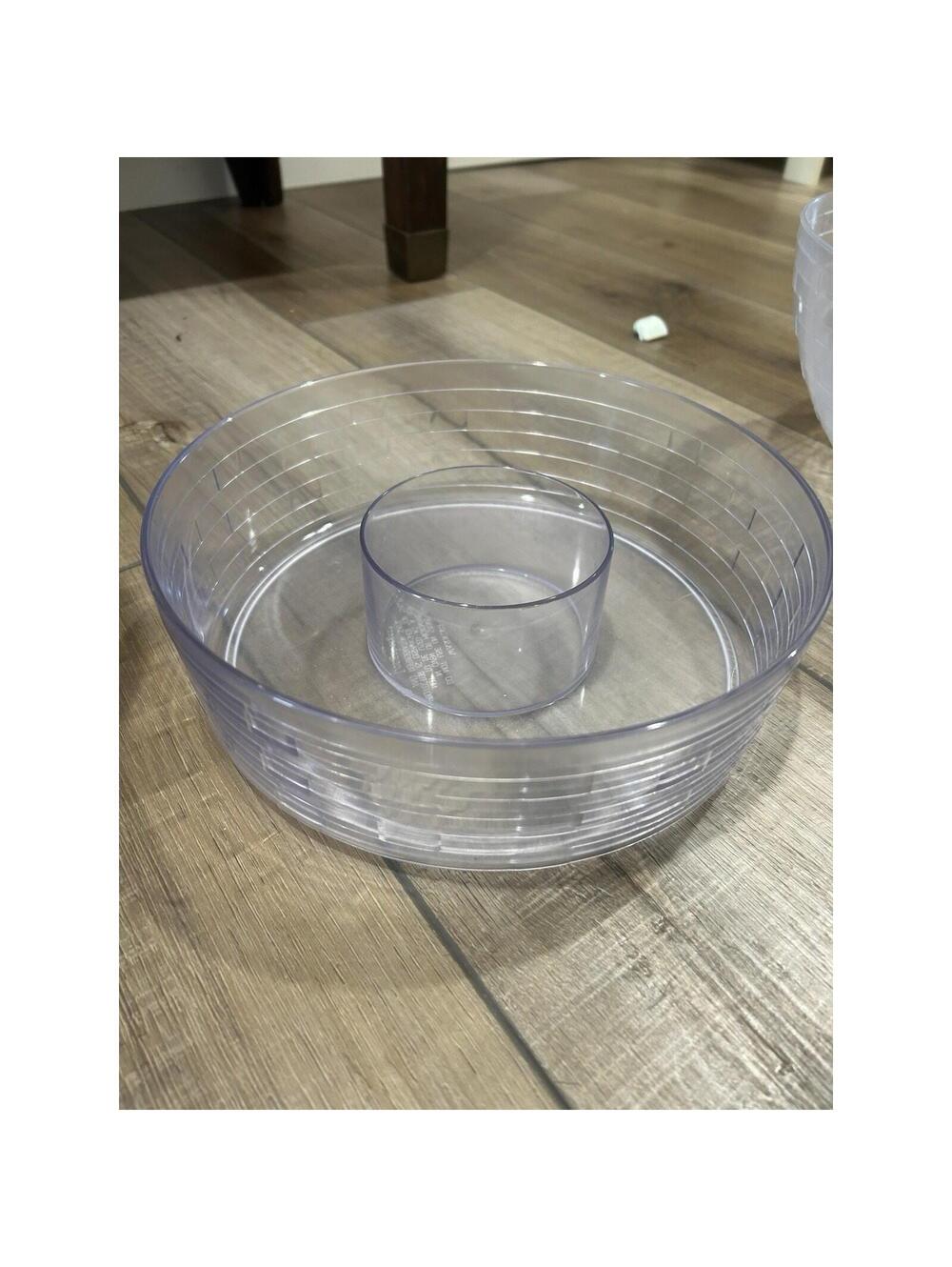 Longaberger Hard Plastic Chip & Dip Protector for 10" Round Serving Basket